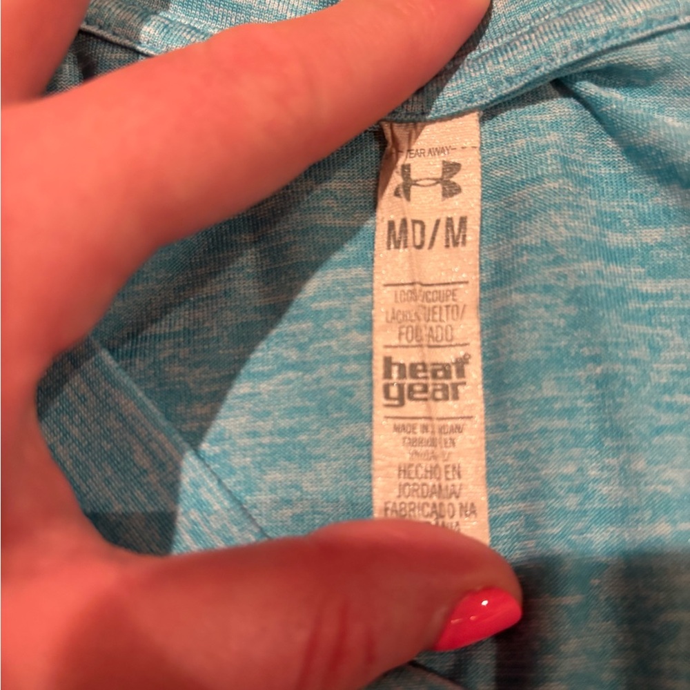 Under Armour Light Blue Short Sleeve Tee - Picture 3 of 4